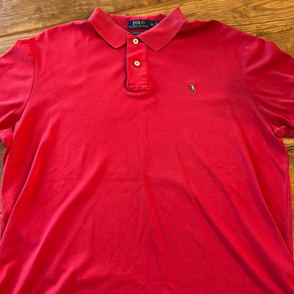 Polo Ralph Lauren - Golf shirt - Short Sleeve Red Men’s XL